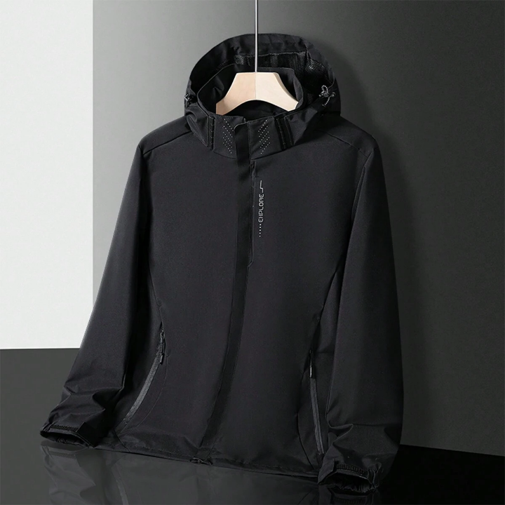 Men & Women Outdoor Windproof Sports Jacket Couple Fall & Winter Waterproof Hiking Jacket