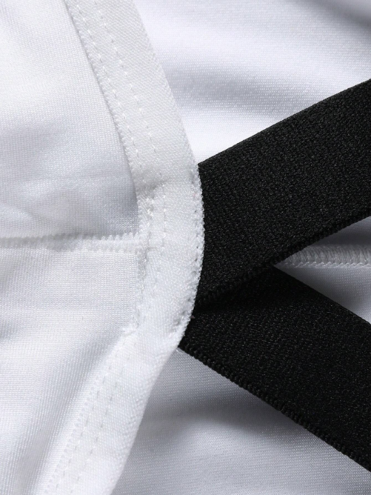 Men's Letter Printed Elastic Band Underwear