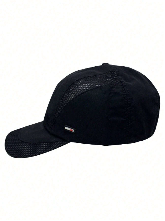 1pc Lightweight & Breathable Mesh Baseball Cap, Truck Driver Cap, Dad Cap, Golfer Cap, Running Cap