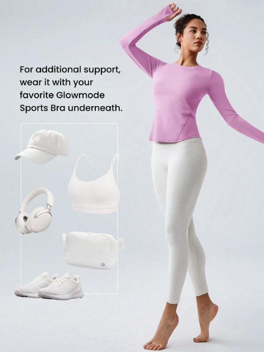 GLOWMODE FeatherFit Waist Slimming Top