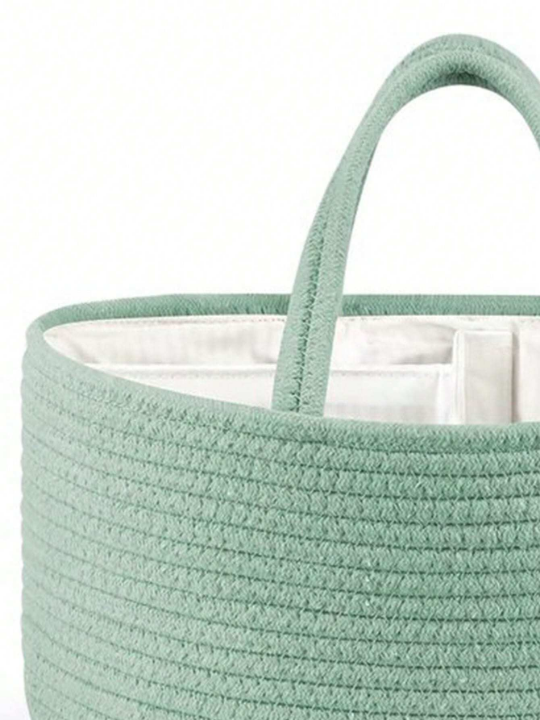 Woven Portable Diaper Storage Bag