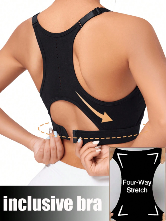 2 In 1 Yoga Sports Bra With Beautiful Back Design