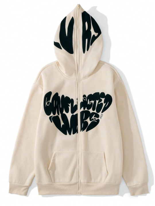 Manfinity EMRG Loose Fit Men's Hooded Sweatshirt With Fleece Lining