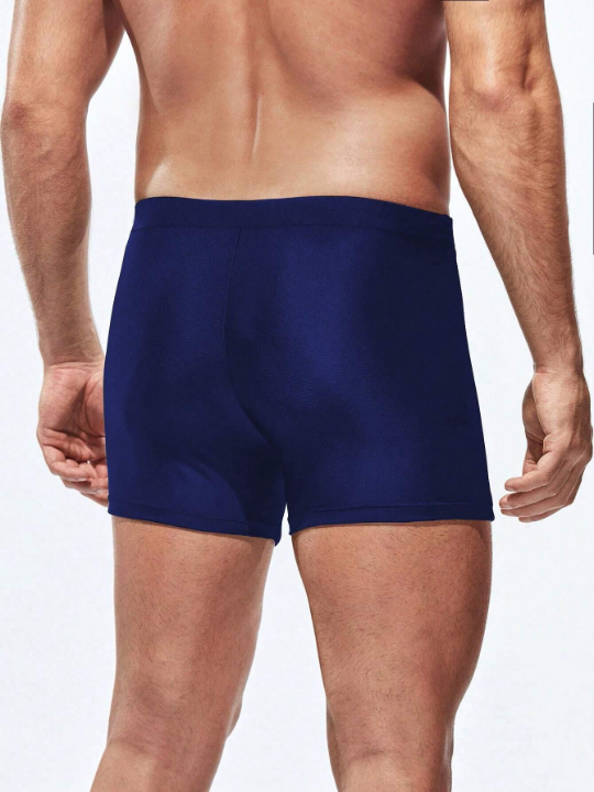 Men's Short Comfortable Sexy Square Leg Swim Trunks