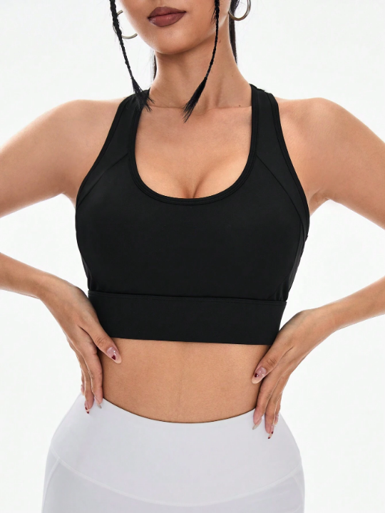 Women's Hollow Back Sports Bra