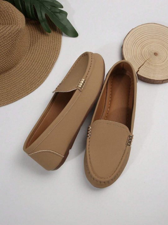 2024 Newest Style Women's Loafers, Low Cut Driving Shoes, Flat Mom Shoes, Large Size Suede Casual Shoes