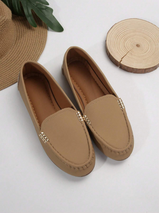 2024 Newest Style Women's Loafers, Low Cut Driving Shoes, Flat Mom Shoes, Large Size Suede Casual Shoes