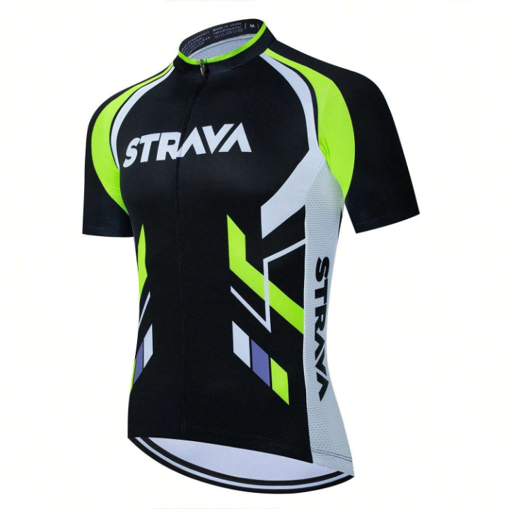 Men Cycling Jersey White Cycling Clothing Quick Dry Bicycle Short Sleeves MTB Mallot Ciclismo Enduro Shirts Bike Clothes Uniform