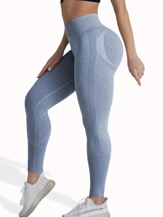 Yoga Basic Seamless High Elasticity Sports Leggings