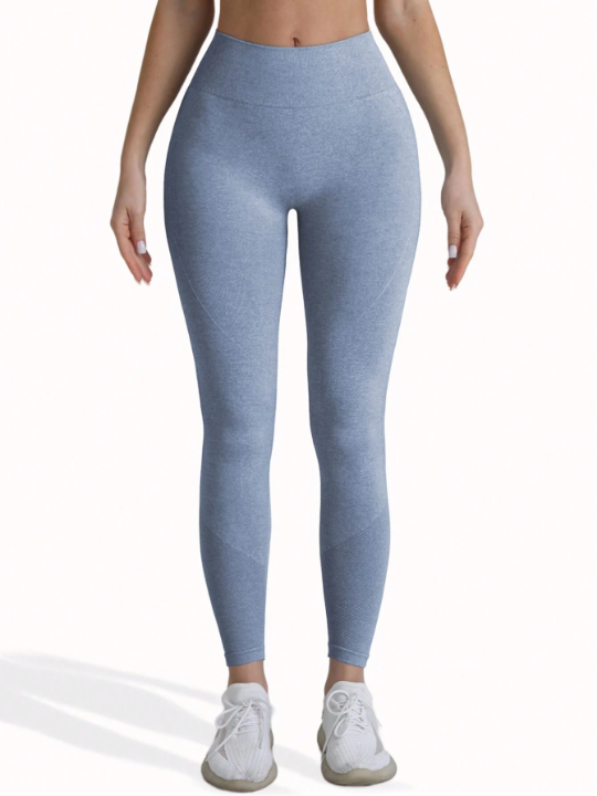 Yoga Basic Seamless High Elasticity Sports Leggings