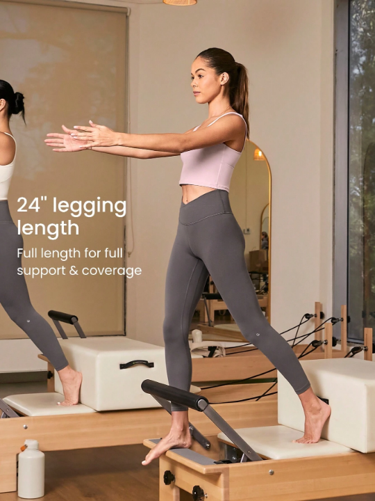 GLOWMODE 24" FeatherFit Crossover Leggings