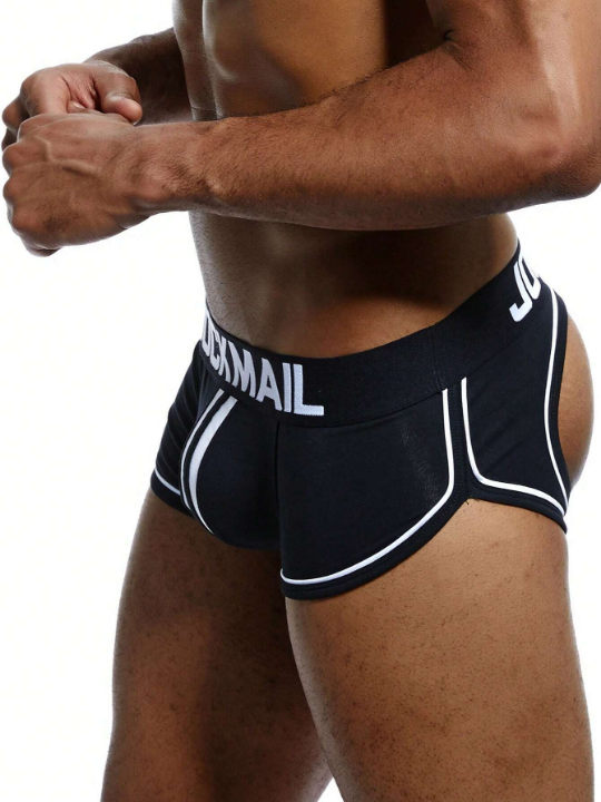 Jockmail Men's Sexy Comfortable Sports Fitness Thong, 1pc