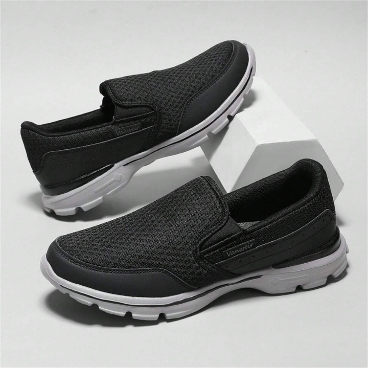 Men Lightweight Slip-On Walking Shoes Casual Loafers