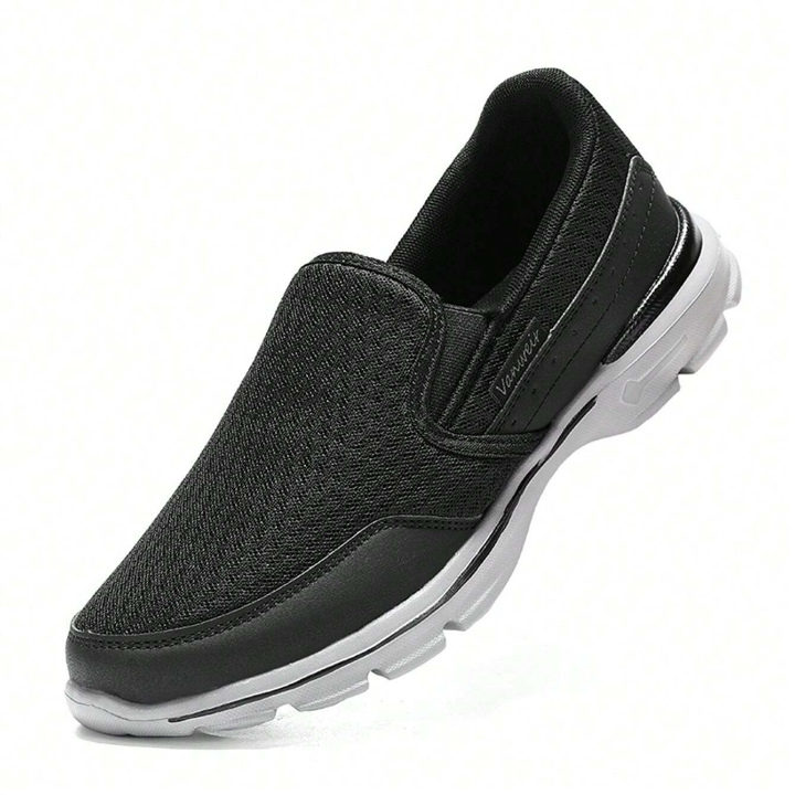 Men Lightweight Slip-On Walking Shoes Casual Loafers