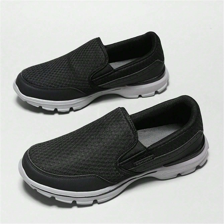 Men Lightweight Slip-On Walking Shoes Casual Loafers