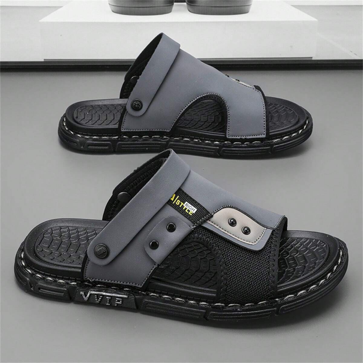 Men's Trendy Outdoor Summer Sandals Casual Dual-Purpose Slippers For Beach And Driving