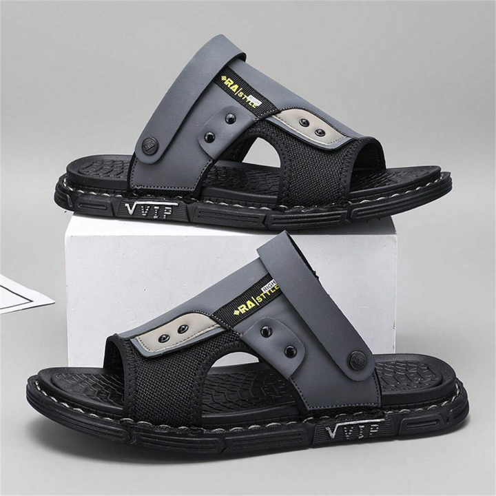 Men's Trendy Outdoor Summer Sandals Casual Dual-Purpose Slippers For Beach And Driving