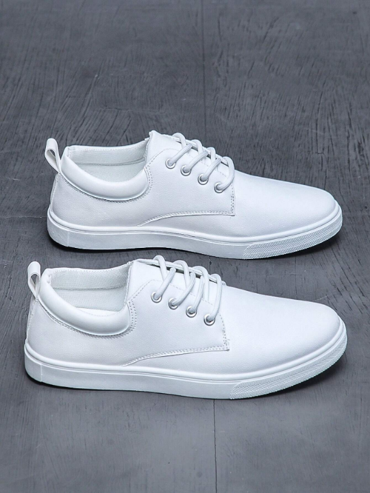 Men Fashionable Simple And Comfortable Casual Sports Shoes Vulcanized Shoes Non-Slip Four Seasons All-Match Style Casual Sports Shoes Vulcanized Shoes