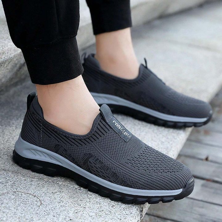 Men Running Shoes Walking Sneakers Sports Fitness Sneakers Lightweight Casual Work Jogging Outdoor Shoes