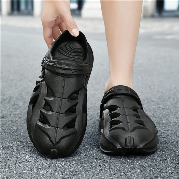 Men Summer 2024 New Casual Slippers Anti-Slip Soft Sole Outdoor Sports Sandals With Quiet Sole