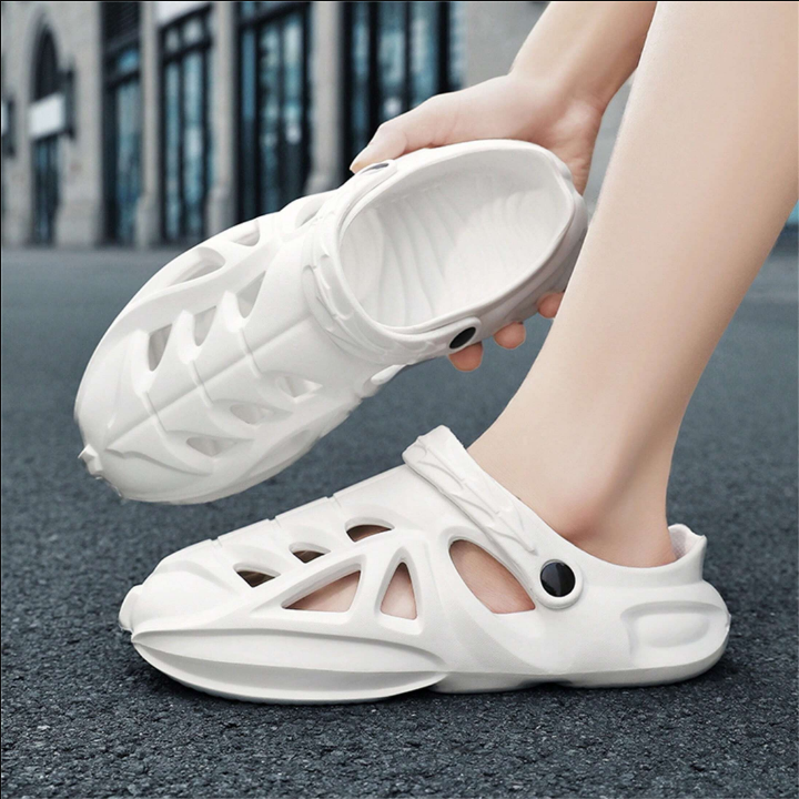 Men" Summer 2024 New Casual Anti-Slip Quiet Soft Bottom Outdoor Sports Slippers