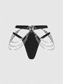 ROMWE Grunge Punk Gothic Sexy Lingerie Set