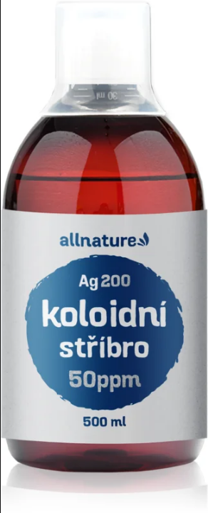 Allnature Colloidal silver Ag200 - 50 ppm