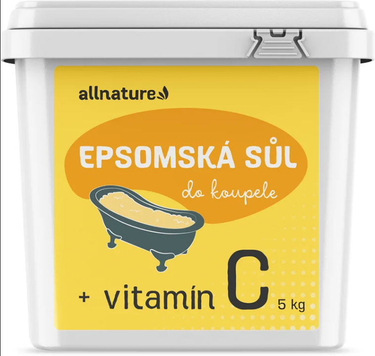 Allnature Epsom salt Vitamin C