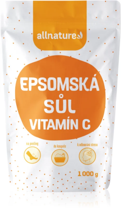 Allnature Epsom salt Vitamin C