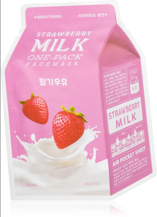 A’pieu One-Pack Milk Mask Strawberry