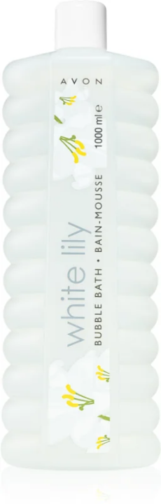 Avon Bubble Bath White Lily