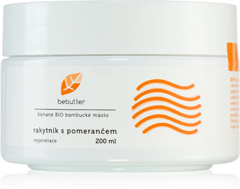 Bebutter Whipped shea butter sea buckthorn with orange