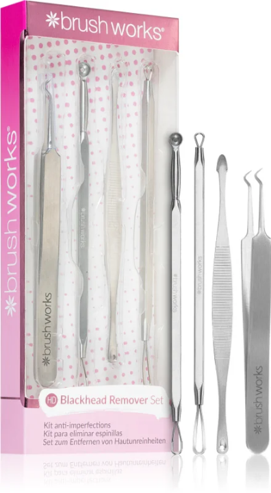 Brushworks Blackhead & Blemish Remover Set