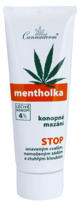 Cannaderm Mentholka hemp lubrication