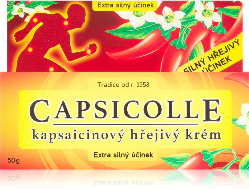 Capsicolle Capsaicin cream hot