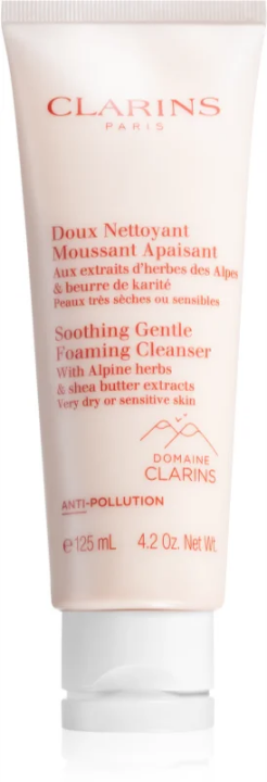 Clarins Soothing Gentle Foaming Cleanser