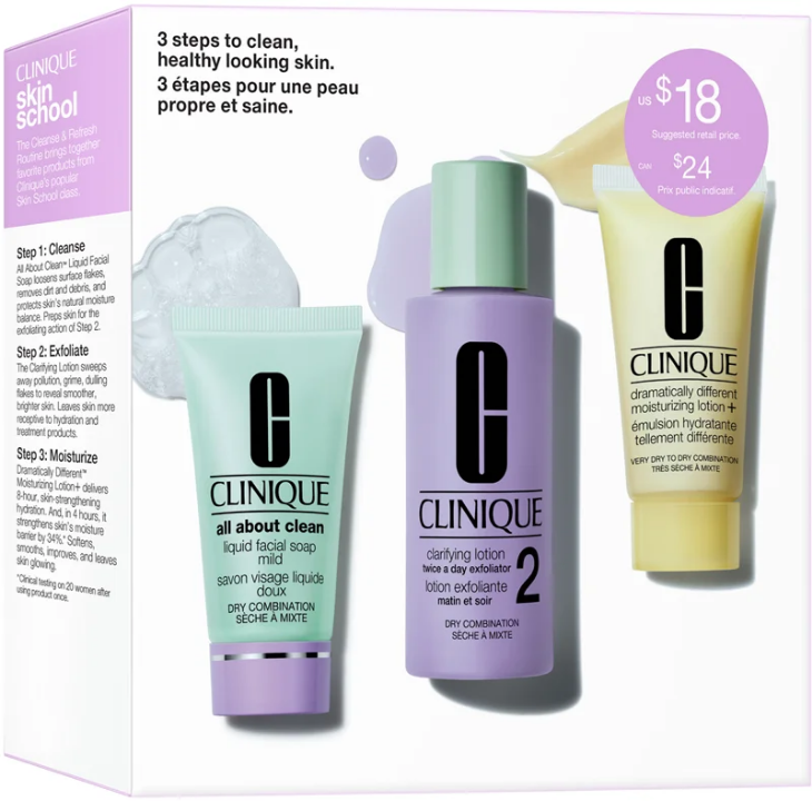 Clinique 3-Step Skin Care Kit Skin Type 2