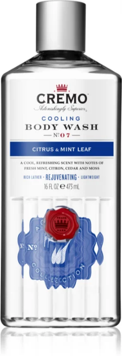 Cremo Cooling Body Wash Citrus & Mint Leaf