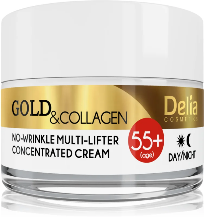 Delia Cosmetics Gold & Collagen 55+