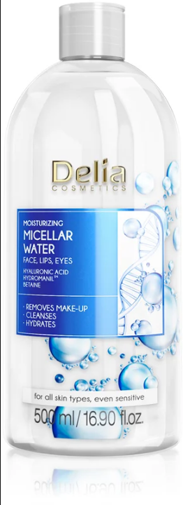 Delia Cosmetics Micellar Water Hyaluronic Acid