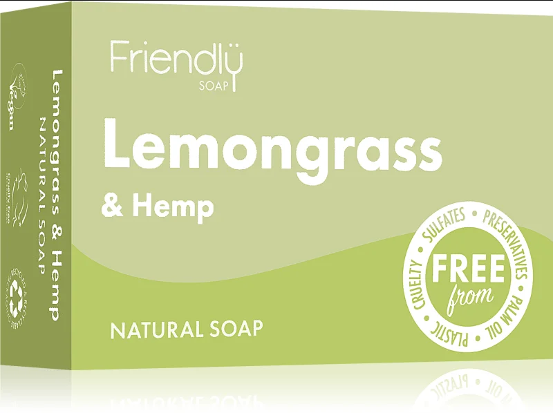 Friendly Soap Natural Soap Lemongrass & Hemp