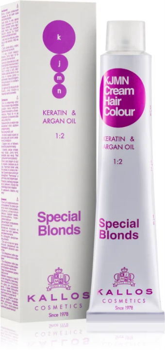 Kallos KJMN Hair Colour Keratin & Argan Oil Special Blonds