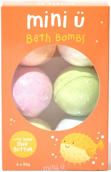 Mini-U Bath Bomb 6 Pack