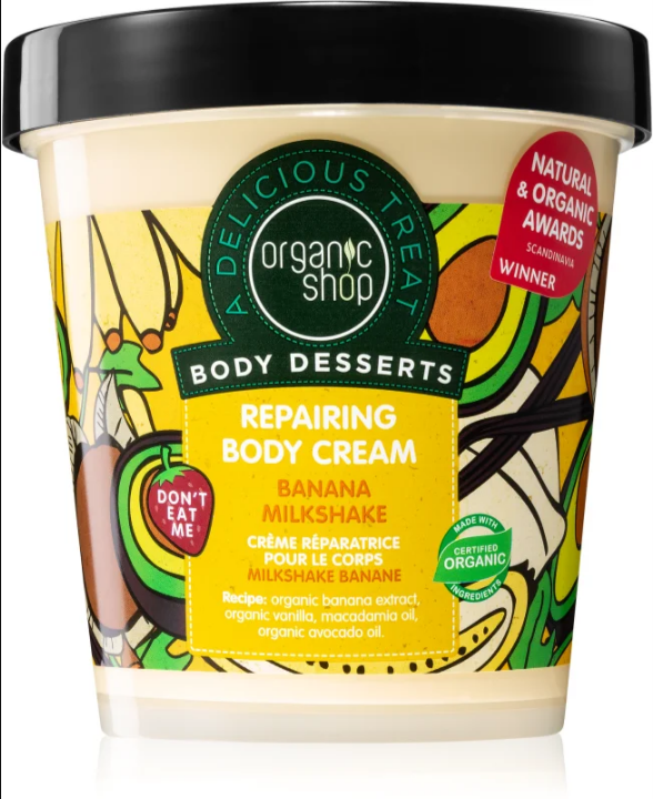 Organic Shop Body Desserts Banana Milkshake