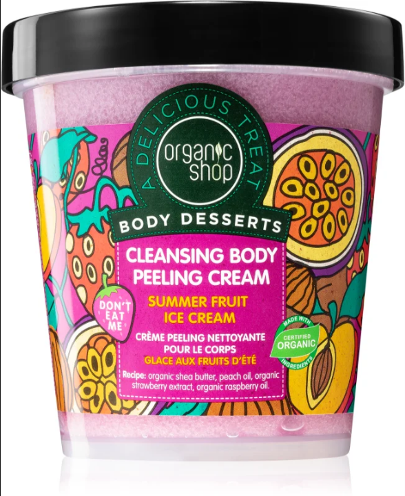 Organic Shop Body Desserts Summer Fruit Ice Cream