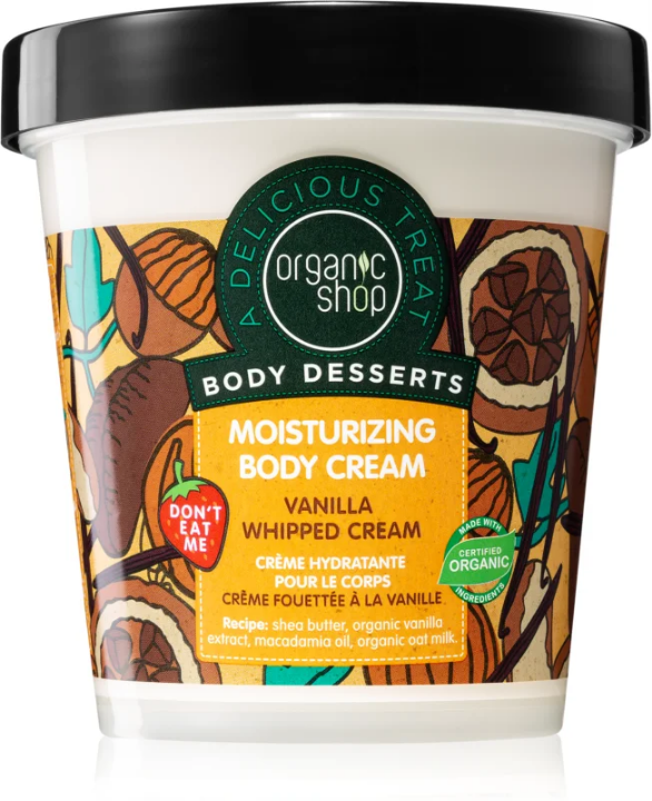 Organic Shop Body Desserts Vanilla