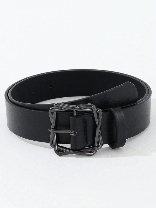 1pc Black Fashionable Versatile Belt For Jeans, Suits, Trench Coats, Windbreakers, , Women's Casual Daily Wear - Lolli World Marketplace