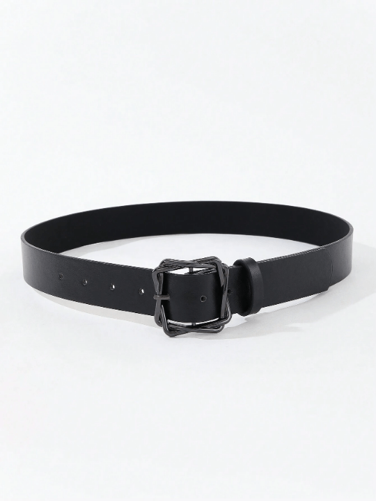 1pc Black Fashionable Versatile Belt For Jeans, Suits, Trench Coats, Windbreakers, , Women's Casual Daily Wear - Lolli World Marketplace