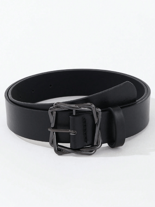 1pc Black Fashionable Versatile Belt For Jeans, Suits, Trench Coats, Windbreakers, , Women's Casual Daily Wear - Lolli World Marketplace