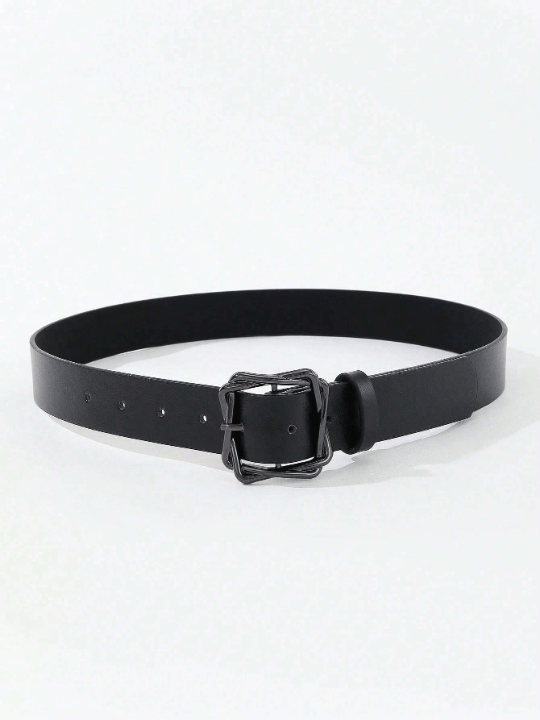 1pc Black Fashionable Versatile Belt For Jeans, Suits, Trench Coats, Windbreakers, , Women's Casual Daily Wear - Lolli World Marketplace